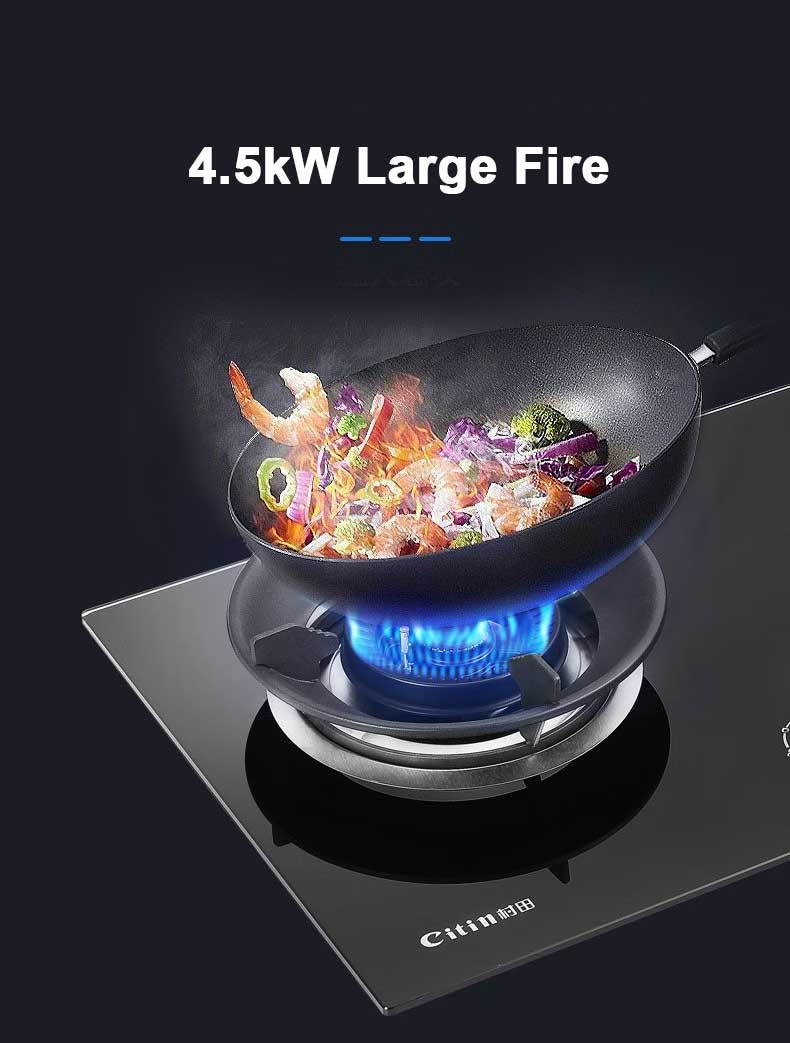 two burner gas stove