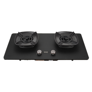 Black Gas Stove Two Burner JZT/Y-C8