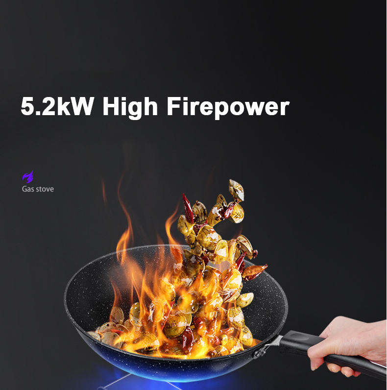 High end gas stove