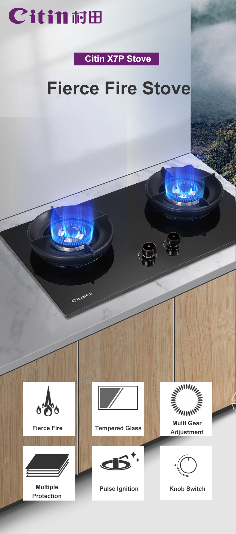 gas stove