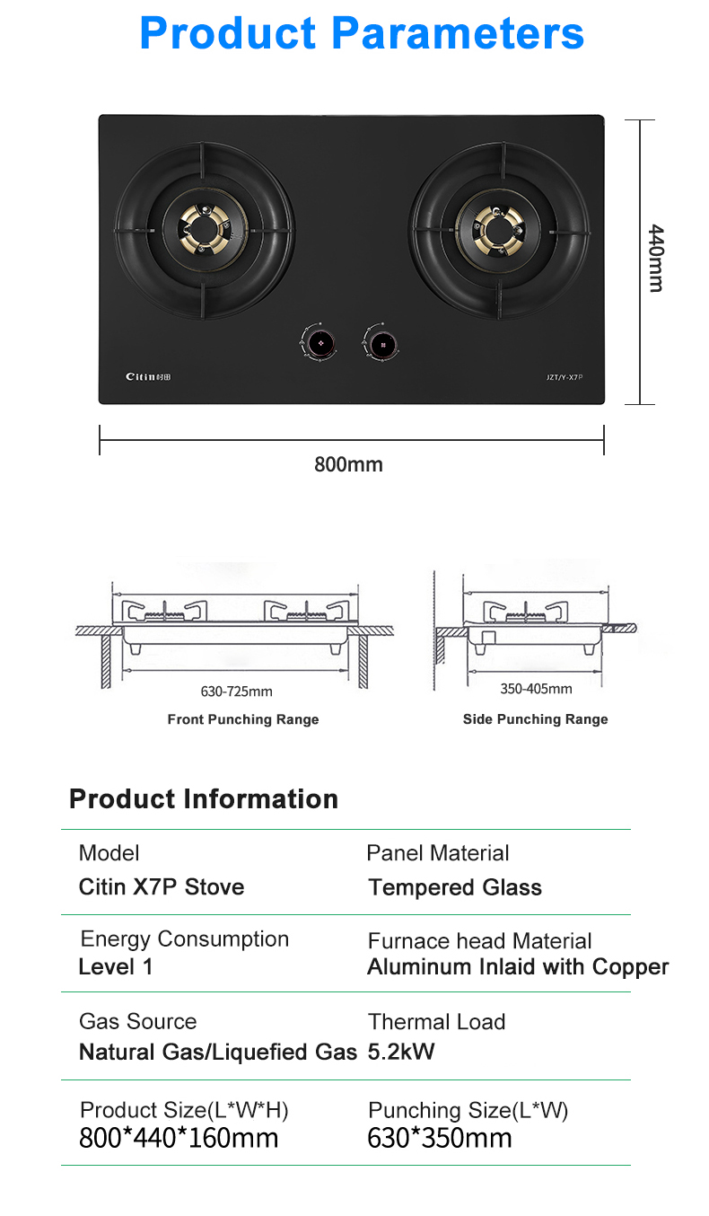 gas stove