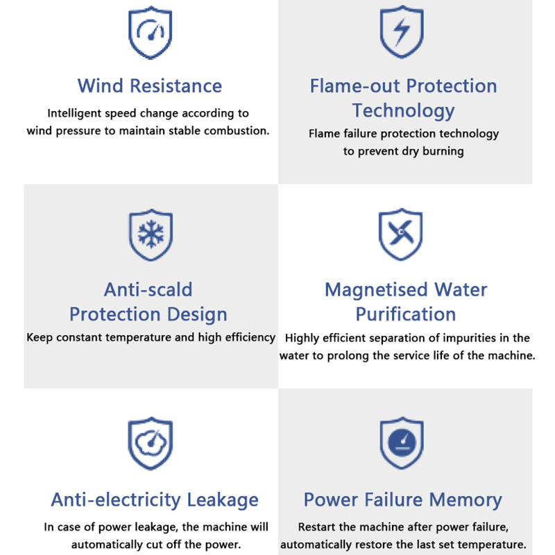 Citin X7 Series Natural Gas Intelligent Tankless Gas Water Heater