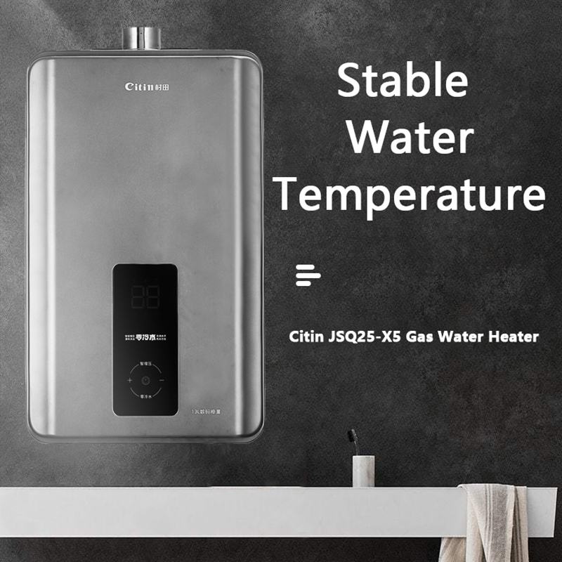 Citin JSQ25-X5 Constant Temperature Instant Gas Water Heater Digital Display