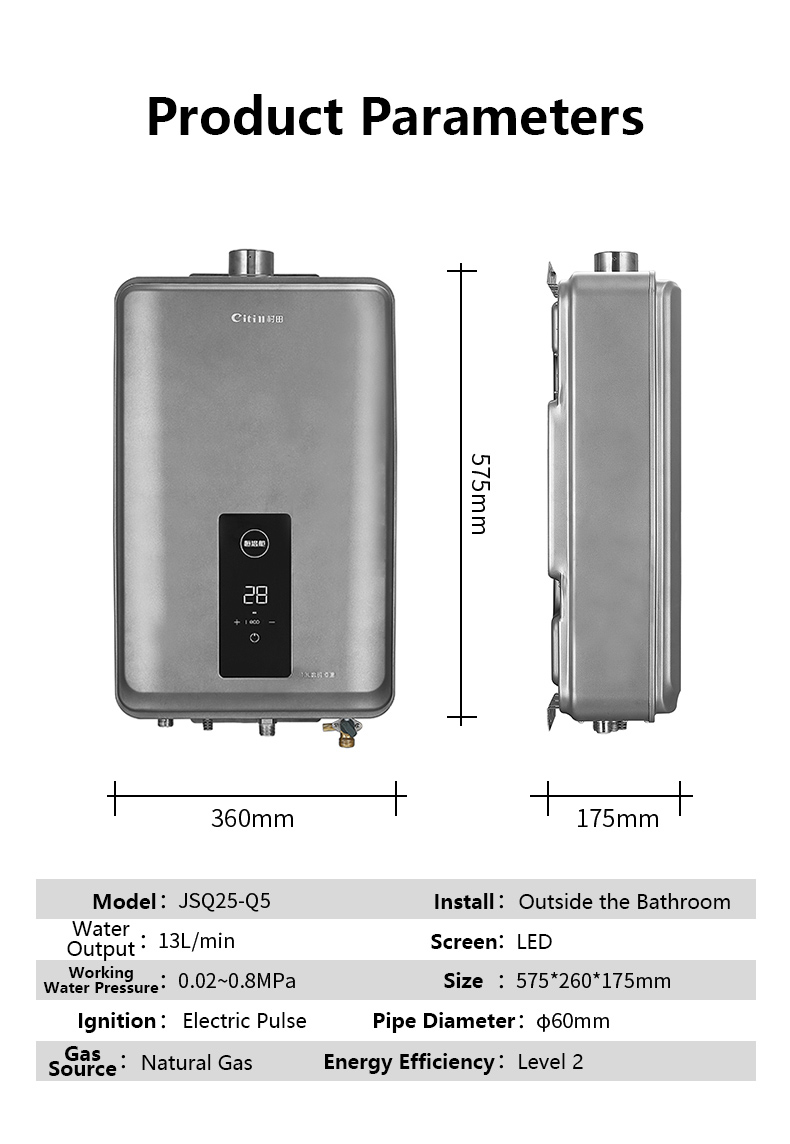 gas water heater