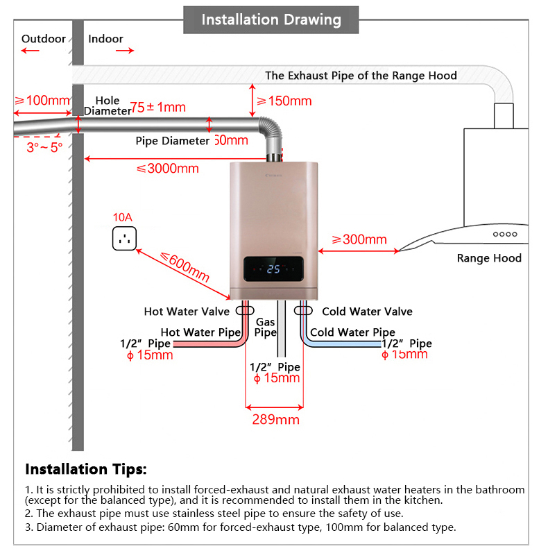 gas water heater