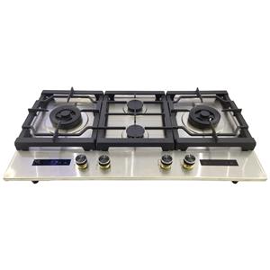 Citin 4 arzătoare plită combinată din oțel inoxidabil cu gaz Arzător mare GS904A
