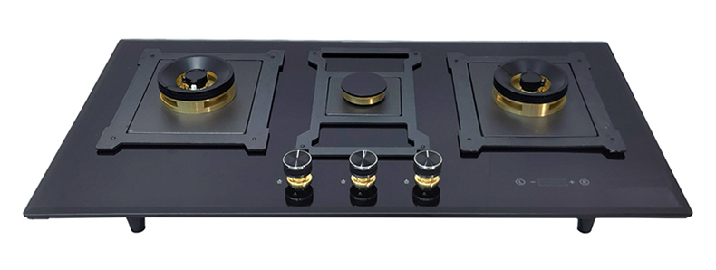 3 burner gas stove