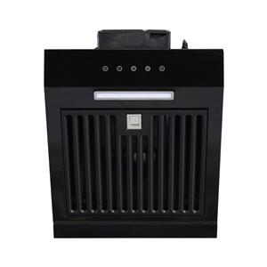 Citin Apartment Kitchen Black Vertical Cook Hood Extractor RX402