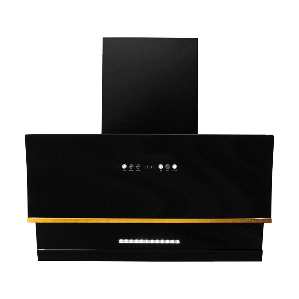 Citin 36 Inci Julat Hitam Hod Ekzos Panel Kawalan Melengkung RX902