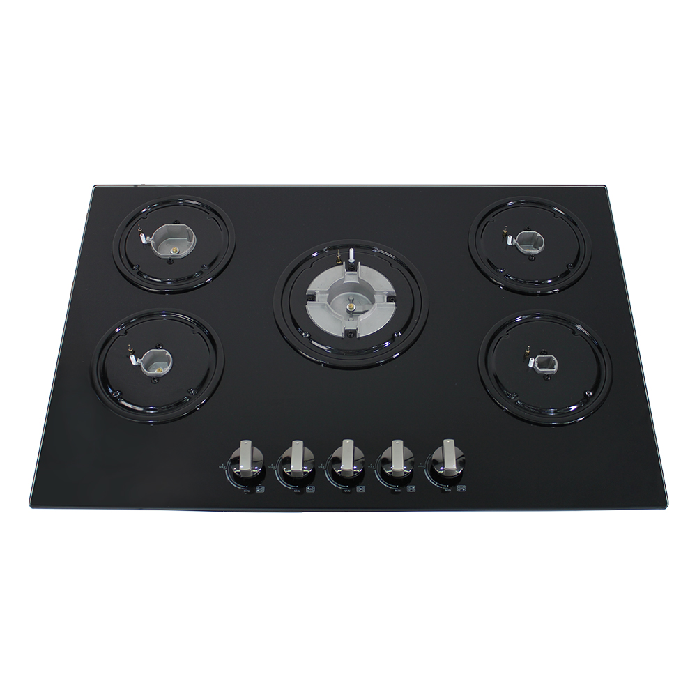 Citin GB805A Glass Cooktop 5 Burner Gas Stove