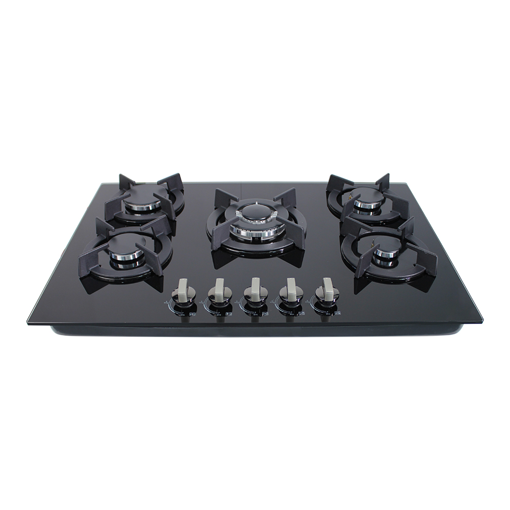 Citin GB805A Glass Cooktop 5 Burner Gas Stove