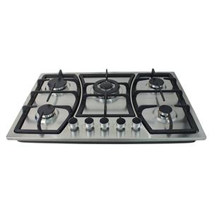 Citin 30 inch 5 Burner Gas Stove with Stainless Steel Panel GS805A