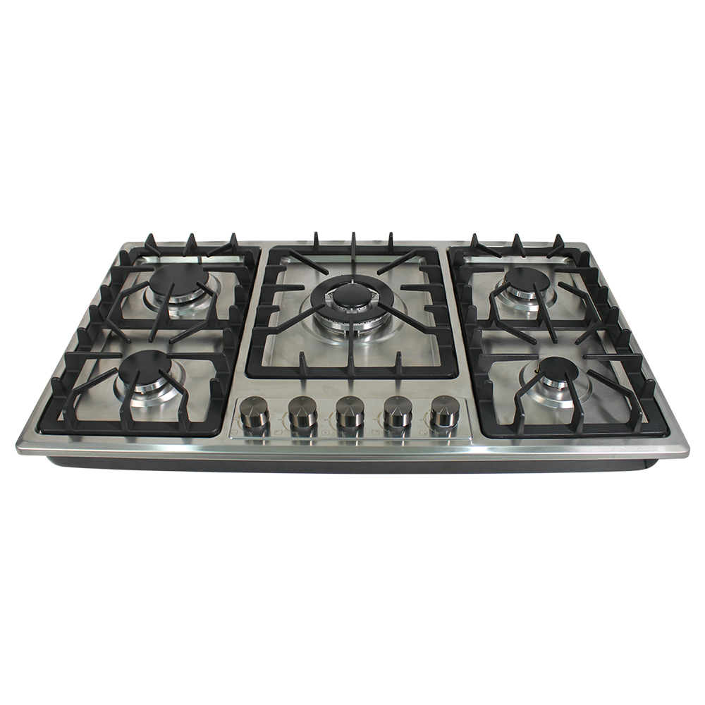 Citin 36 inch Stainless Steel 5 Burner Gas Stove GS905A