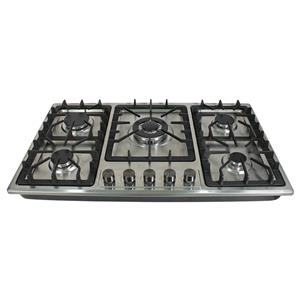 Citin 36 inch Stainless Steel 5 Burner Gas Stove GS905A