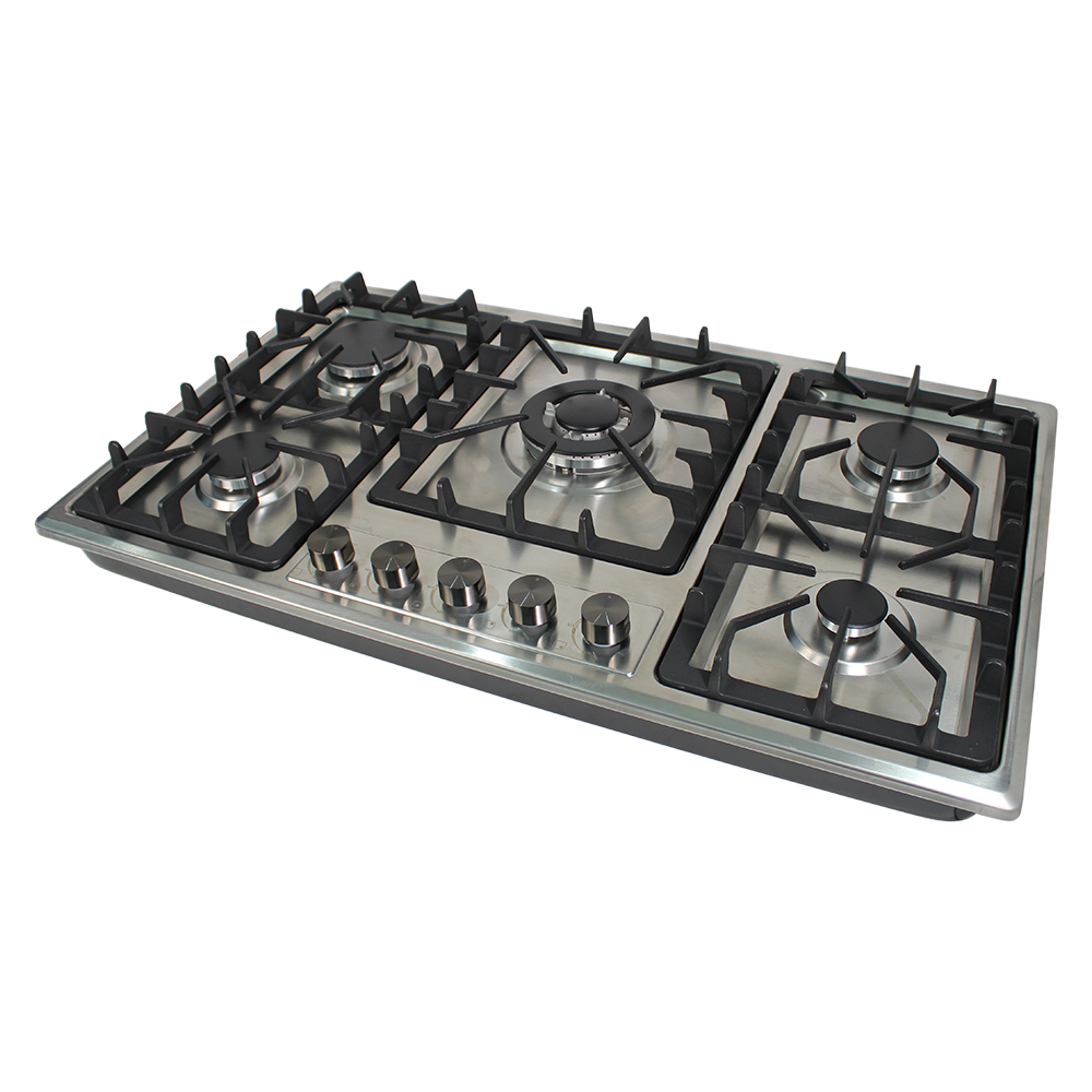 Citin 36 inch Stainless Steel 5 Burner Gas Stove GS905A