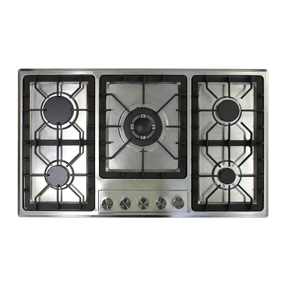 Citin 36 inch Stainless Steel 5 Burner Gas Stove GS905A