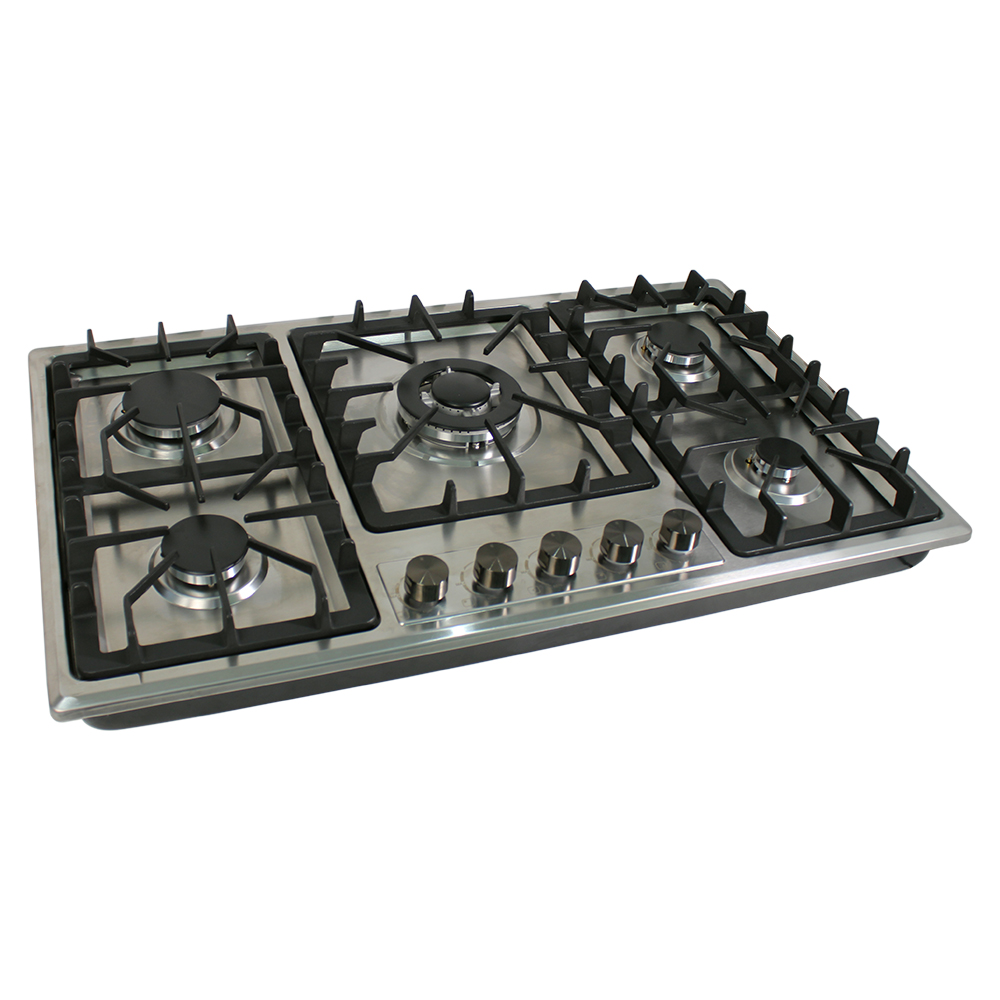 Citin 36 inch Stainless Steel 5 Burner Gas Stove GS905A