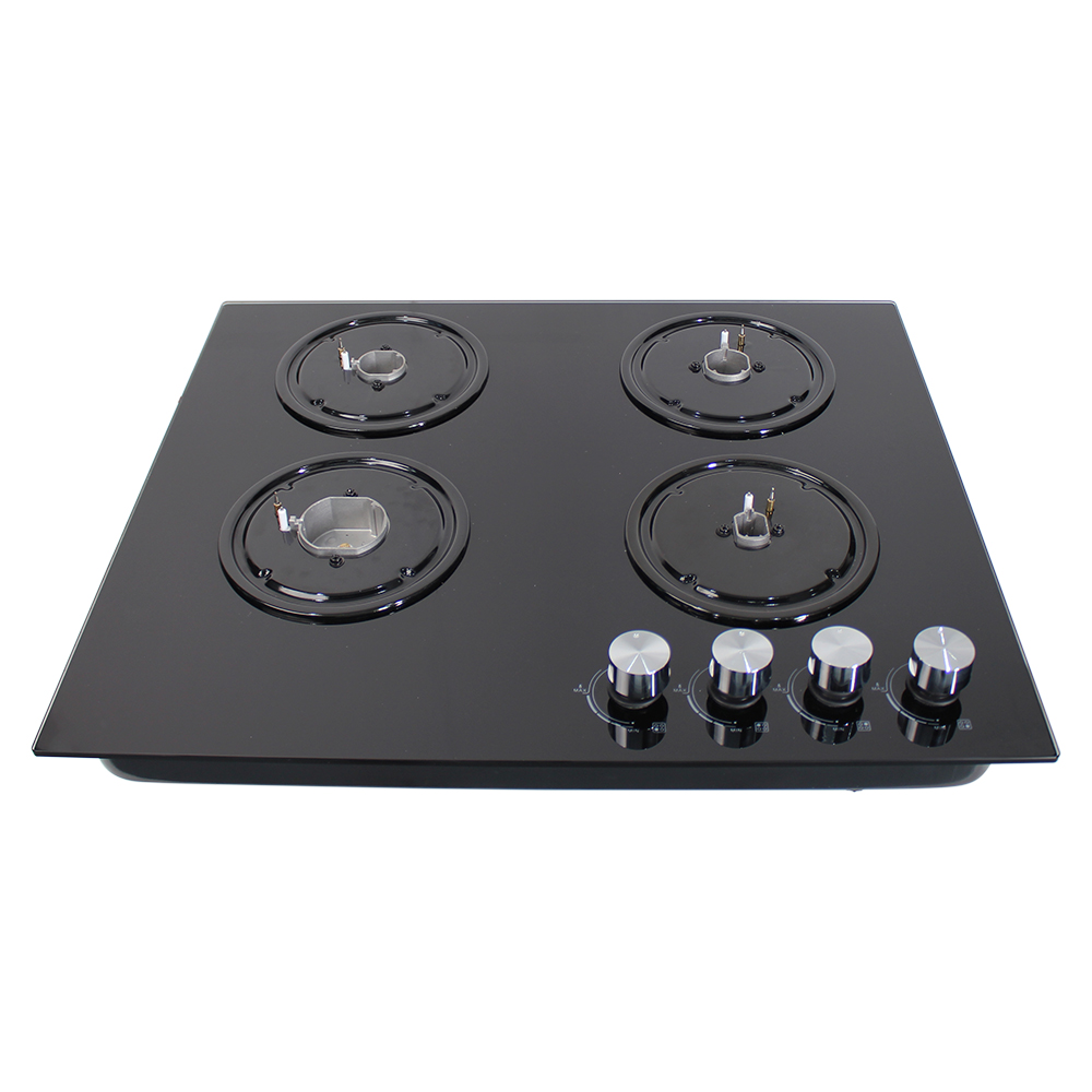 Citin Tempered Glass Gas Stove 4 Burner Gas Cooktop GB604B