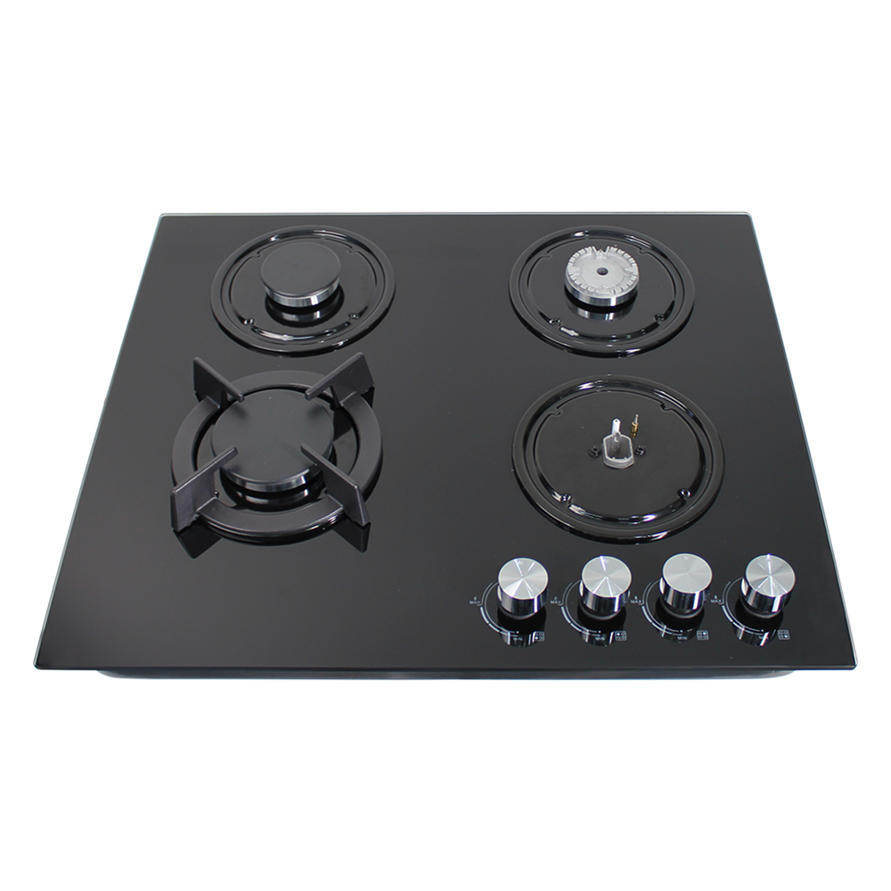 Citin Tempered Glass Gas Stove 4 Burner Gas Cooktop GB604B