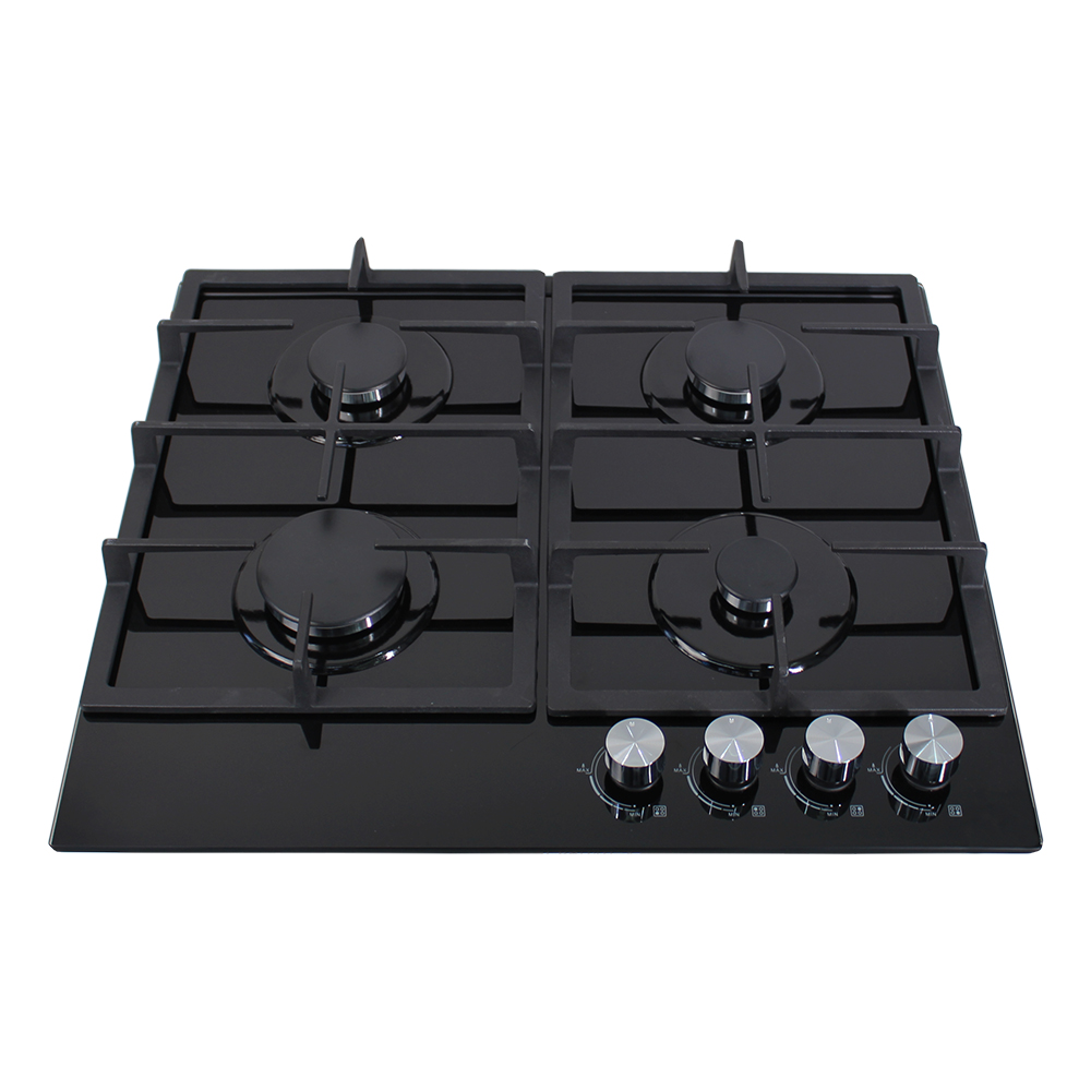 Citin 4 Burner Gas Stove 6mm Glass Panel Cooktop Cooker GB604D