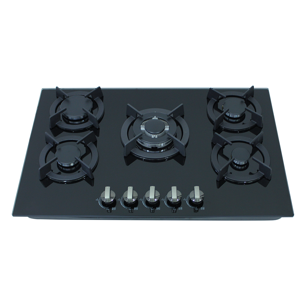 Citin GB805A Glass Cooktop 5 Burner Gas Stove