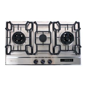 Citin GS803A 3 Burner Gas Stove With Stainless Steel Panel