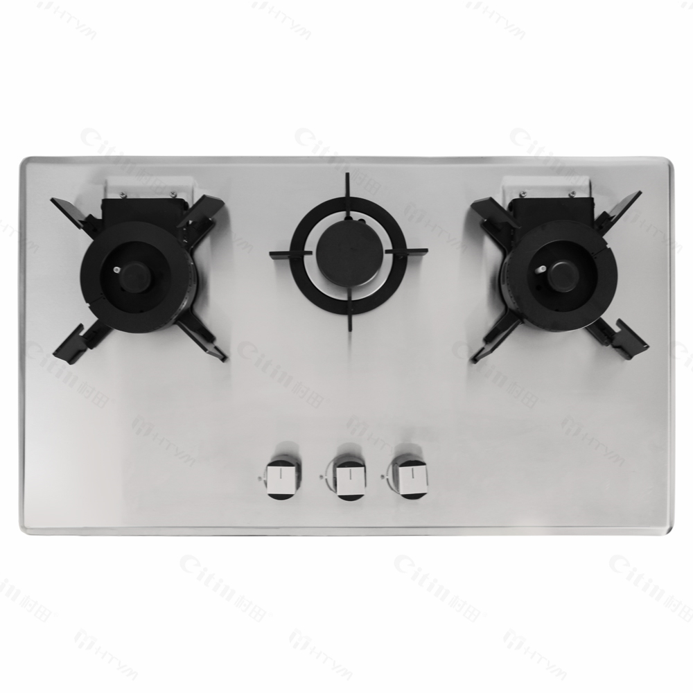 Citin Magic Flipable Stove 30 inch Gas Stove 3 Burner Easy Clean GS803M