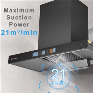 Citin CWX-220-T18 Krachtige en stijlvolle afzuigkap