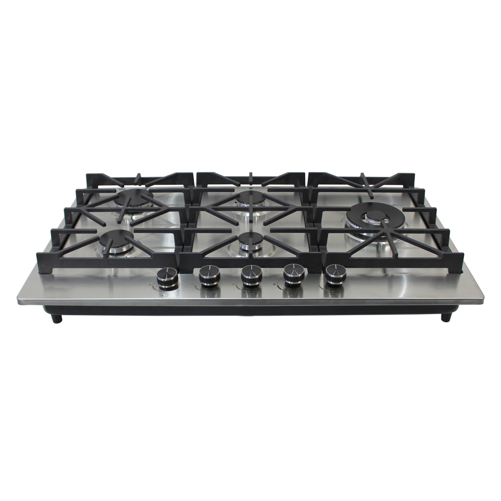 Citin SABAFU Burner System 5 Burner Stainless Steel Cooker Gas Stove JZT/Y-90A33-5EY