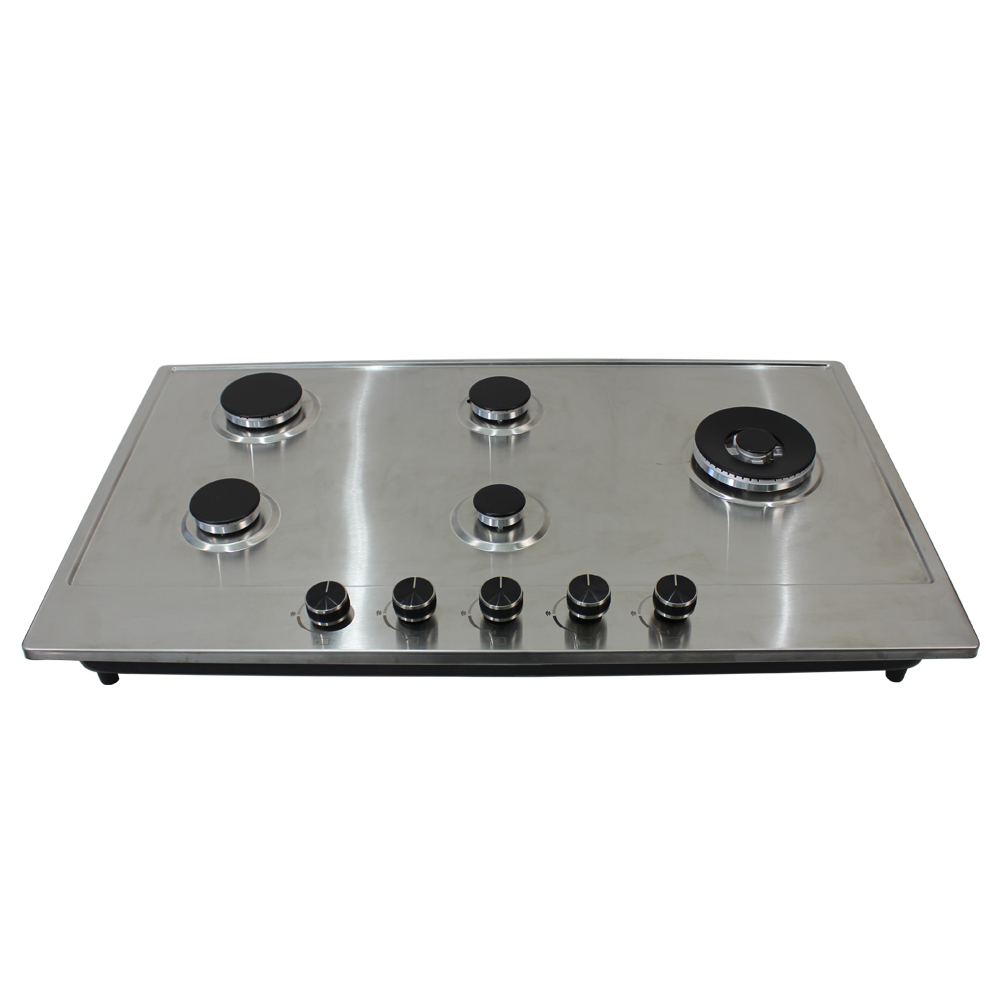 Citin SABAFU Burner System 5 Burner Stainless Steel Cooker Gas Stove JZT/Y-90A33-5EY