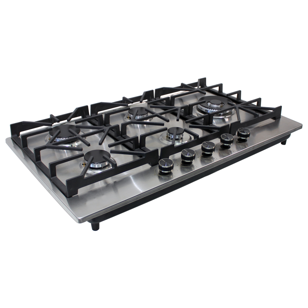 Citin SABAFU Burner System 5 Burner Stainless Steel Cooker Gas Stove JZT/Y-90A33-5EY