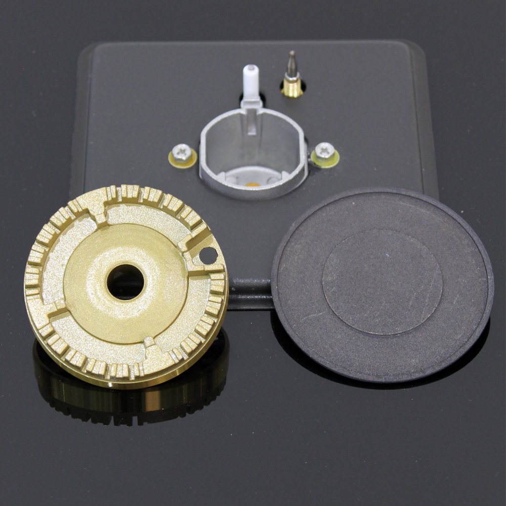 Citin Kitchen Cooker Hob 3 Brass Burner Gas Stove JZT/Y-60B32-4EY