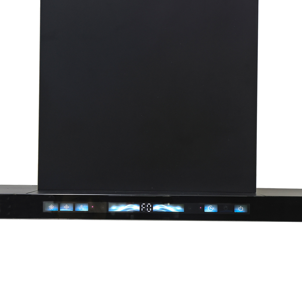 Citin Ultra-thin T-shaped Black Smart Kitchen Range Hood CXW-90T32-TTG