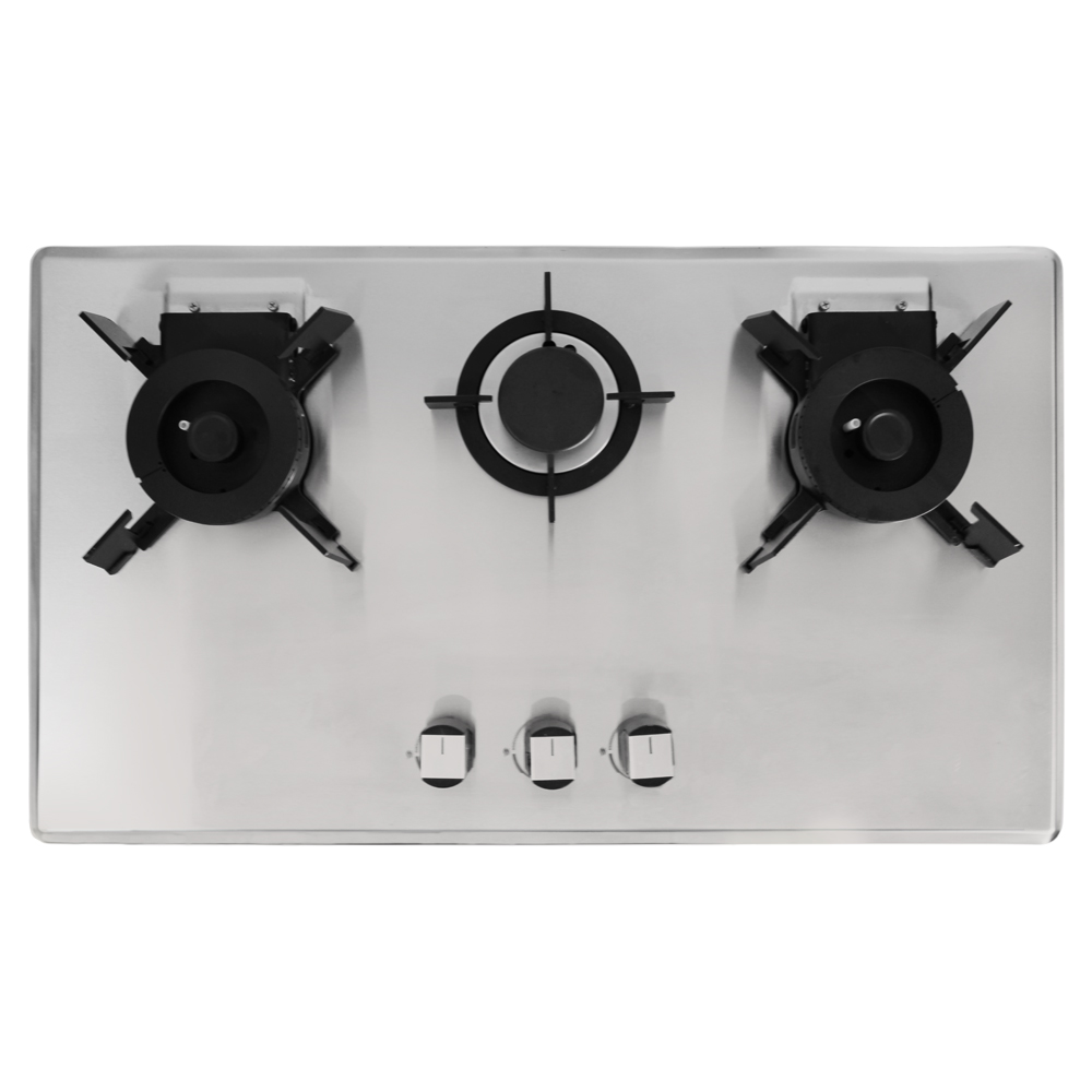Citin Magic Flipable Stove 30 inch Gas Stove 3 Burner Easy Clean GS803M
