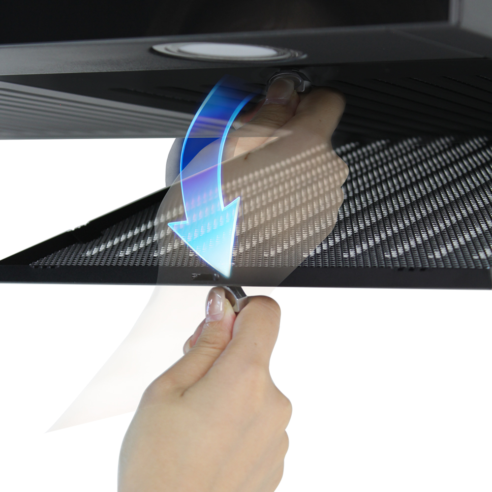 Citin New T-shaped Black Range Hood Kitchen 60cm Knob Exhaust Hood CXW-60T31-TAK