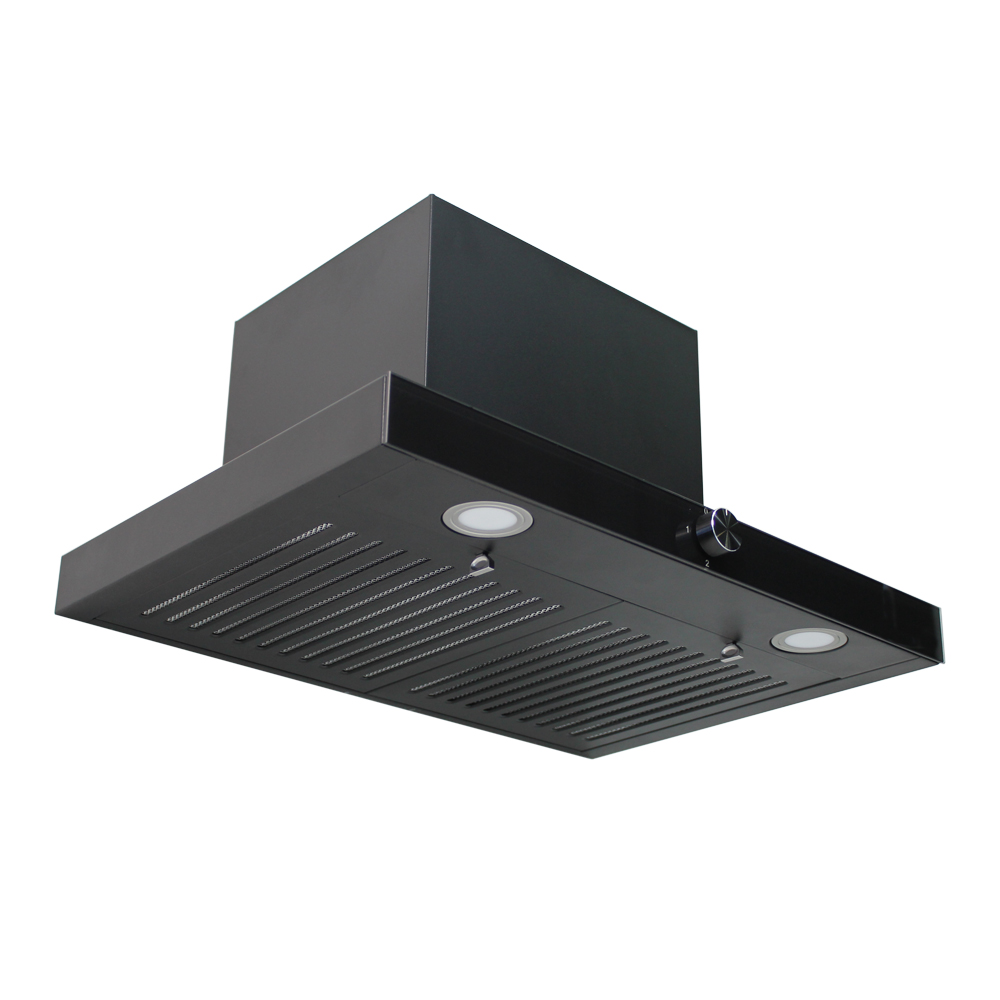 Citin New T-shaped Black Range Hood Kitchen 60cm Knob Exhaust Hood CXW-60T31-TAK