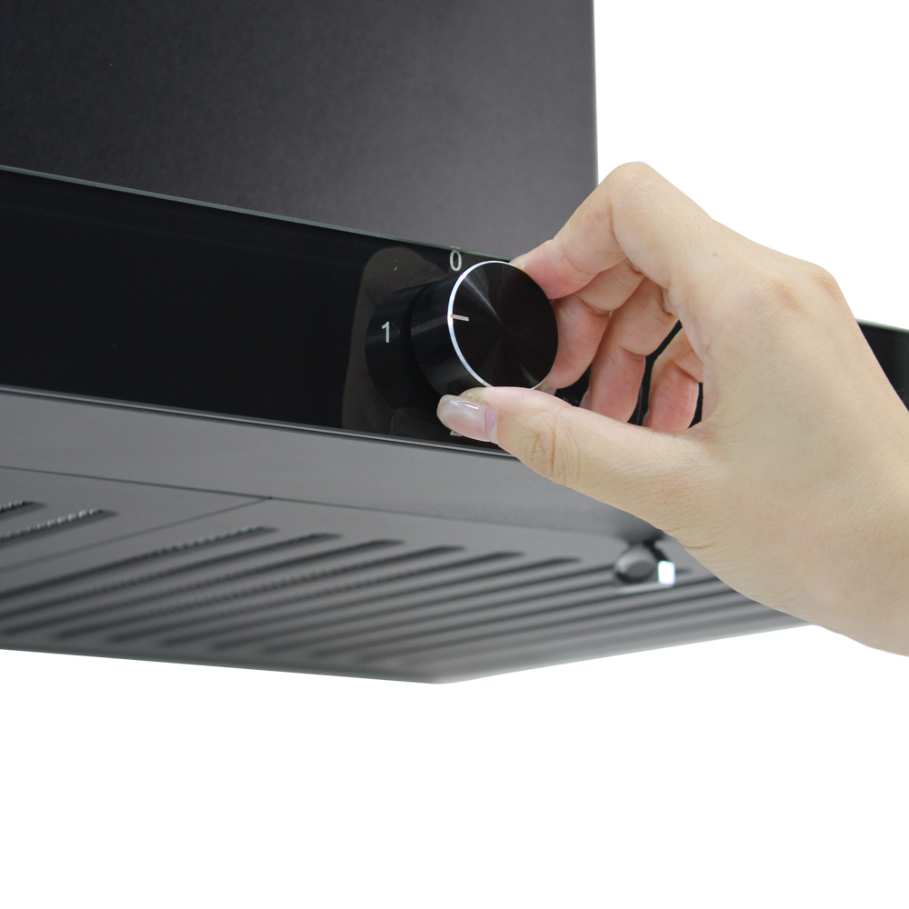 Citin New T-shaped Black Range Hood Kitchen 60cm Knob Exhaust Hood CXW-60T31-TAK