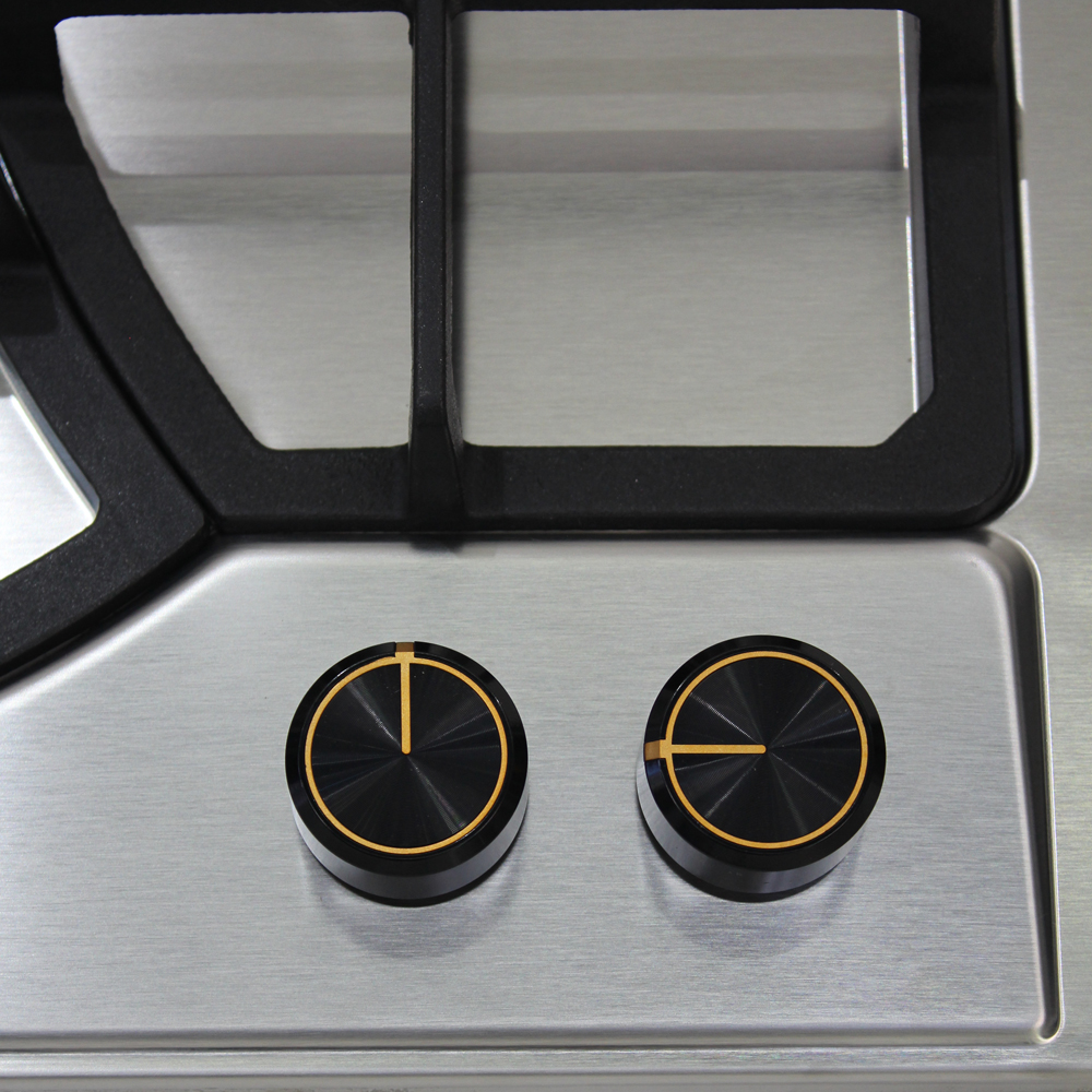 Citin 4 Burners Cooktop Integrated Cast Iron Pan Support Built-in Gas Stove JZTY-60A33-4EM