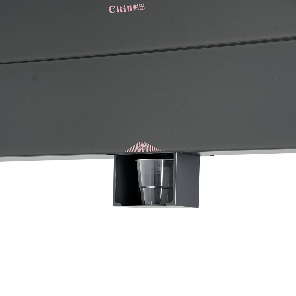 Citin Pop‑out Disposable Oil Cup Kitchen Black 90cm Range Hood Q20Pro