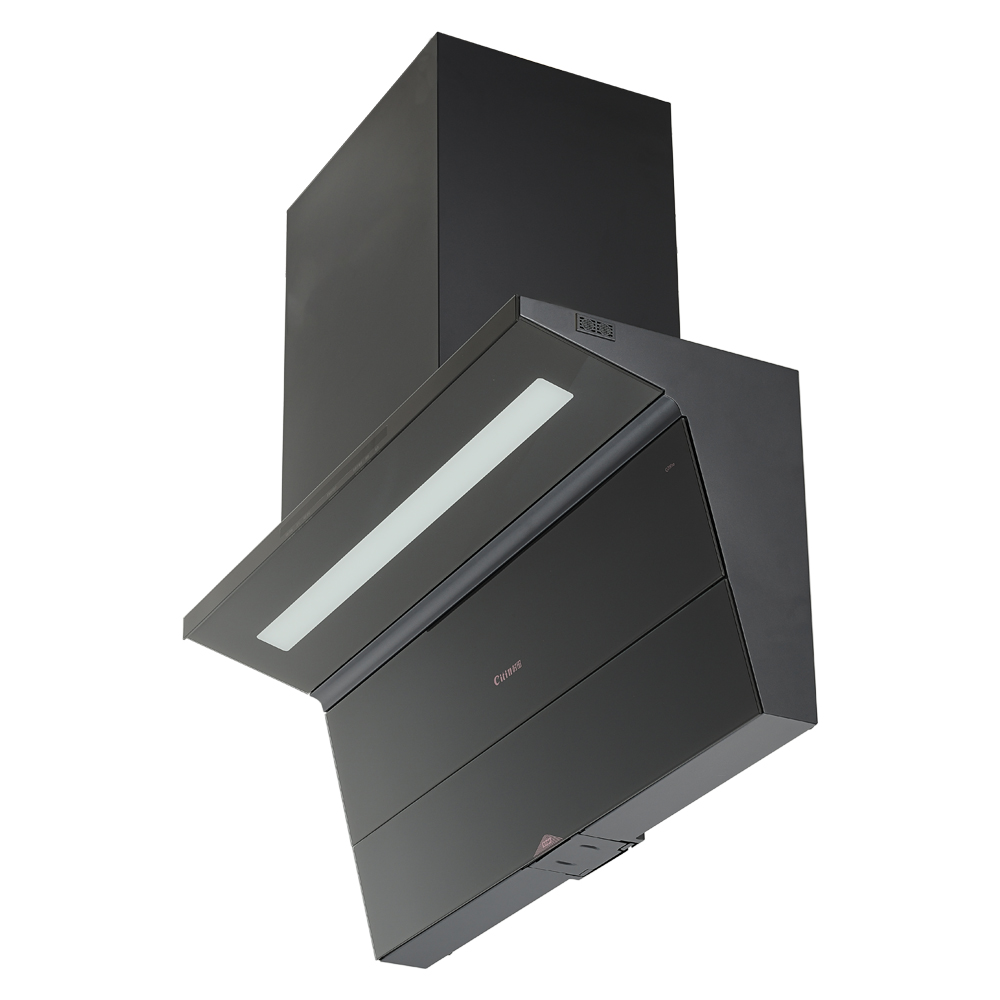 Citin Pop‑out Disposable Oil Cup Kitchen Black 90cm Range Hood Q20Pro