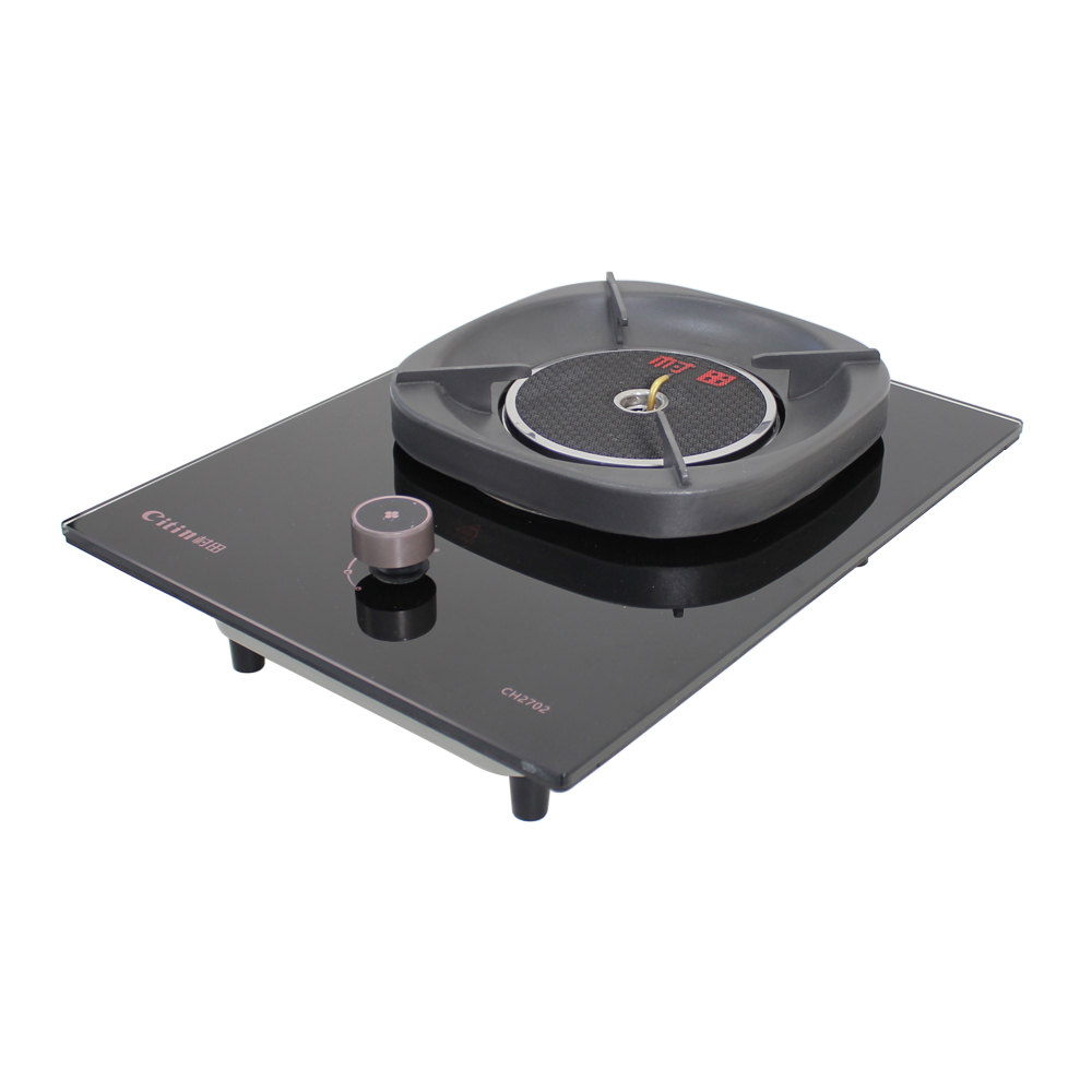 Citin Single Burner 3.8kW Gas Infrared Cooker CH2702 with Square Pan Support