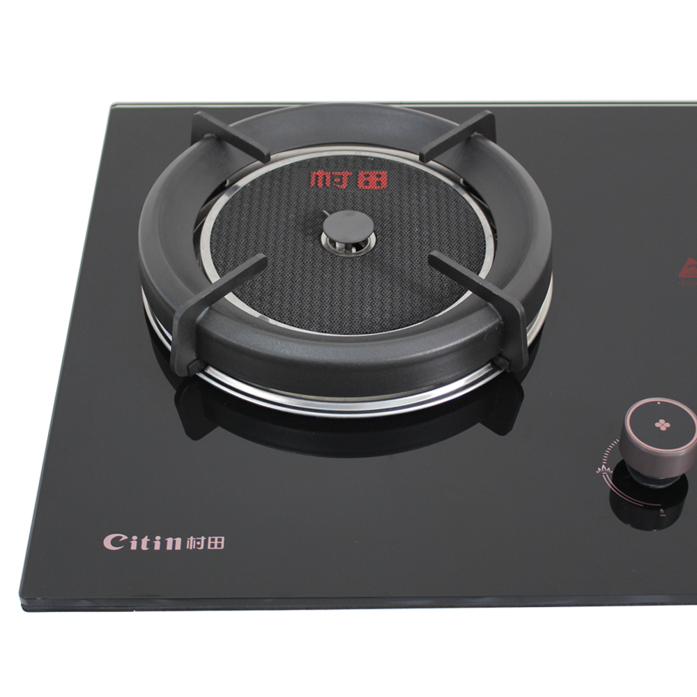 Citin CH6501 Bottom Ignition 4.8kW Gas Infrared Cooker with 2 One-piece Cast Iron Burner