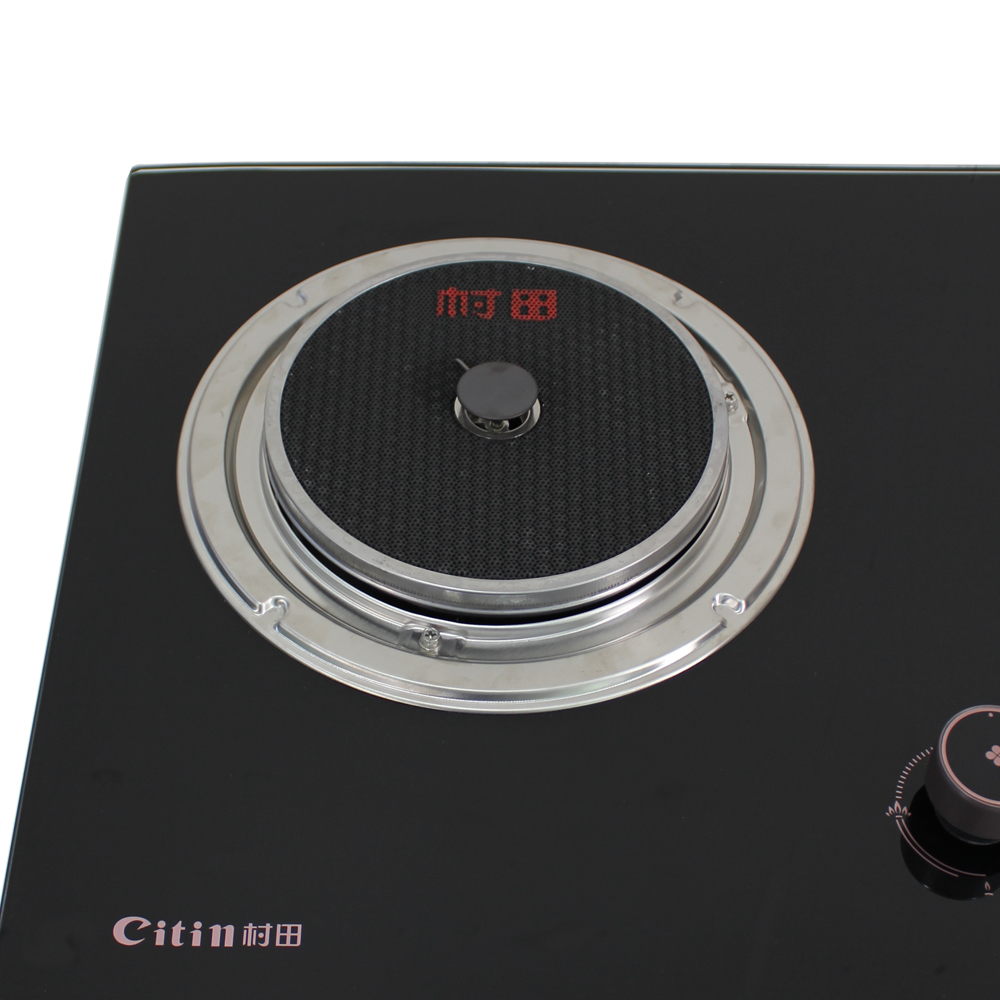 Citin CH6501 Bottom Ignition 4.8kW Gas Infrared Cooker with 2 One-piece Cast Iron Burner