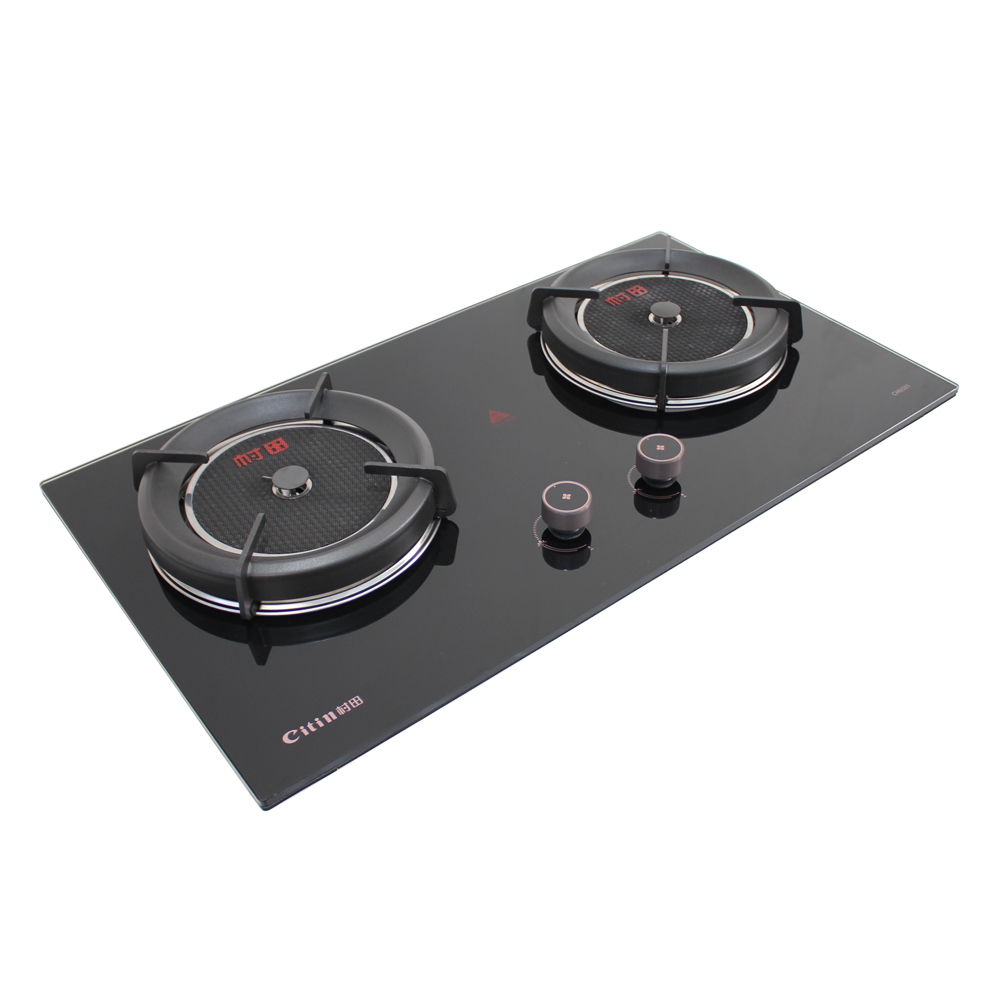 Citin CH6501 Bottom Ignition 4.8kW Gas Infrared Cooker with 2 One-piece Cast Iron Burner