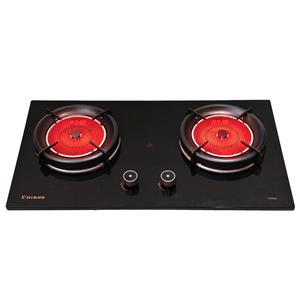 Citin CH6501 Bottom Ignition 4.8kW Gas Infrared Cooker with 2 One-piece Cast Iron Burner