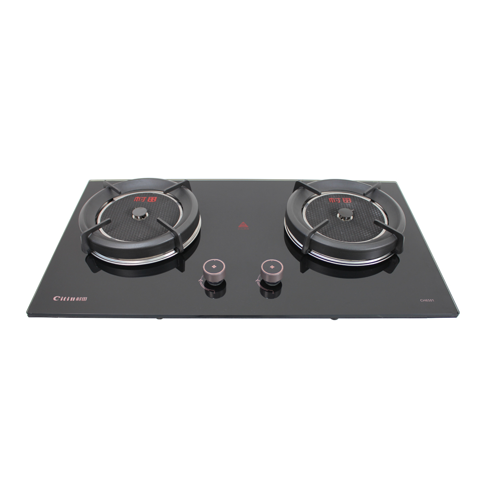 Citin CH6501 Bottom Ignition 4.8kW Gas Infrared Cooker with 2 One-piece Cast Iron Burner