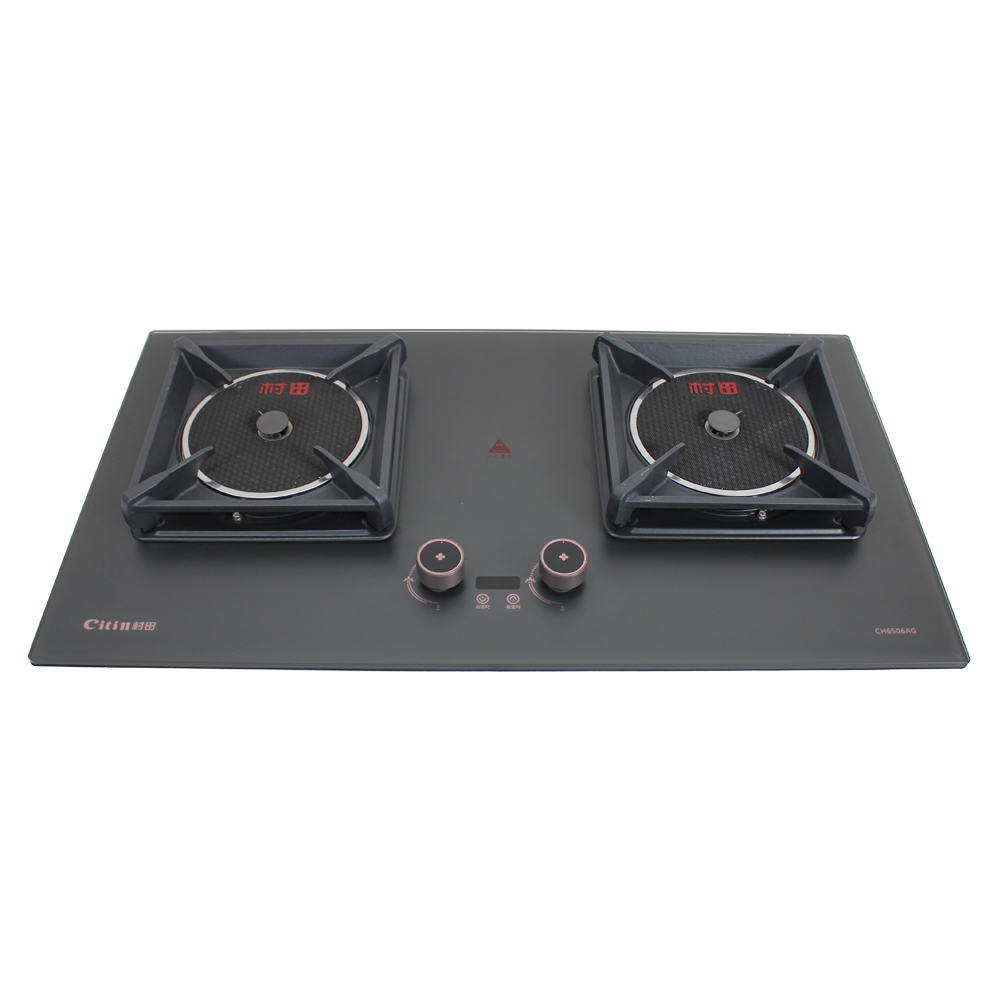 Citin 8mm AG Glass Panel 4.8kW Gas Stove Infrared Cooker CH6506AG