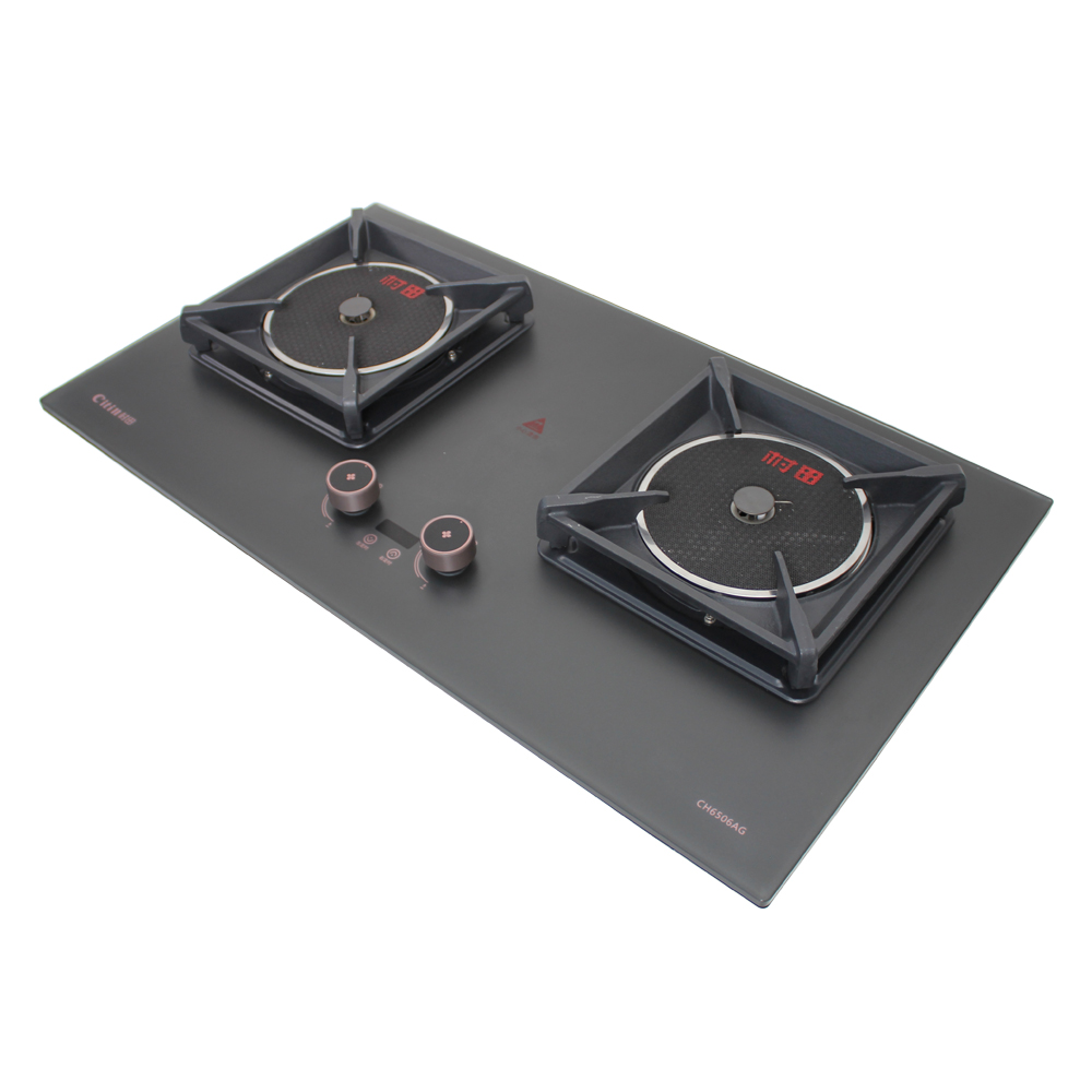 Citin 8mm AG Glass Panel 4.8kW Gas Stove Infrared Cooker CH6506AG