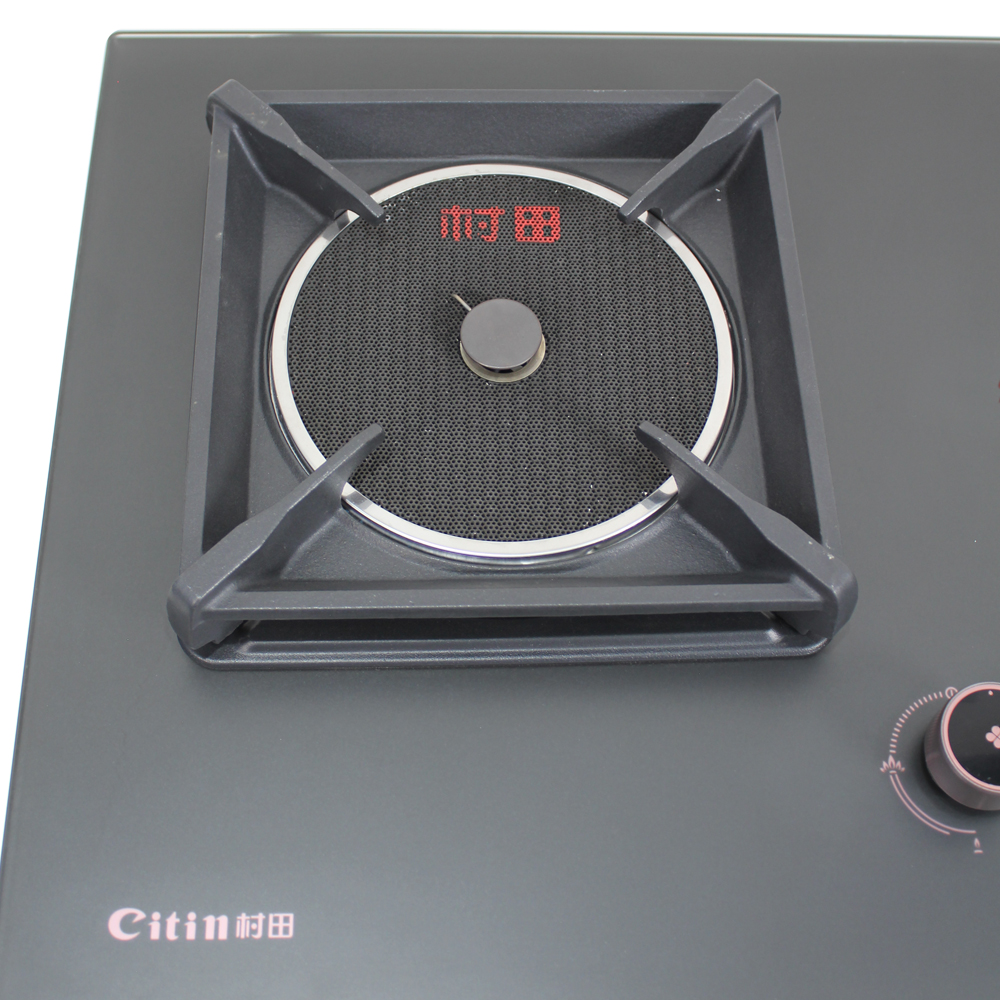 Citin 8mm AG Glass Panel 4.8kW Gas Stove Infrared Cooker CH6506AG