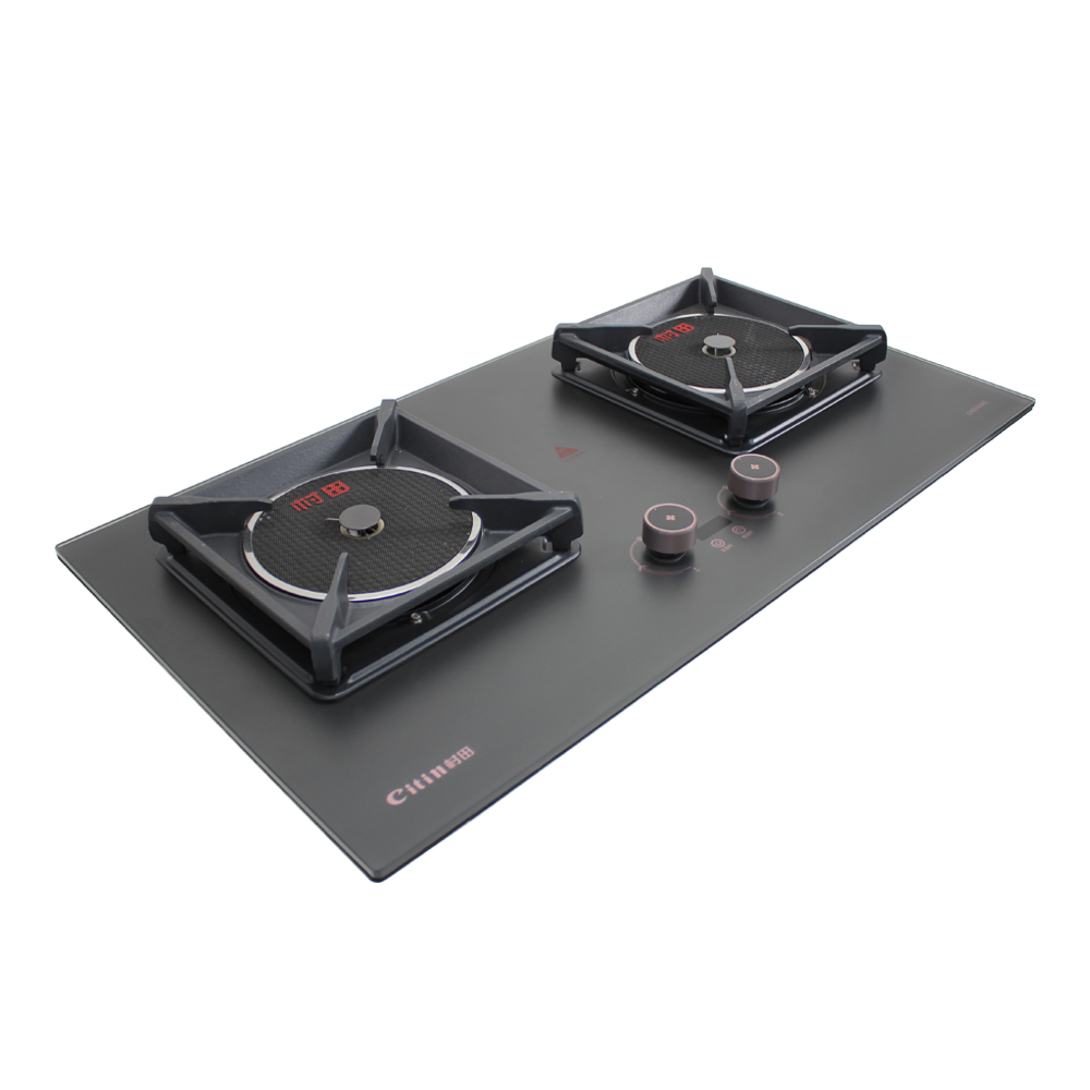 Citin 8mm AG Glass Panel 4.8kW Gas Stove Infrared Cooker CH6506AG